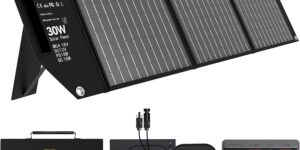 Mesuvida 30W Placa Solar Portatil con 5...