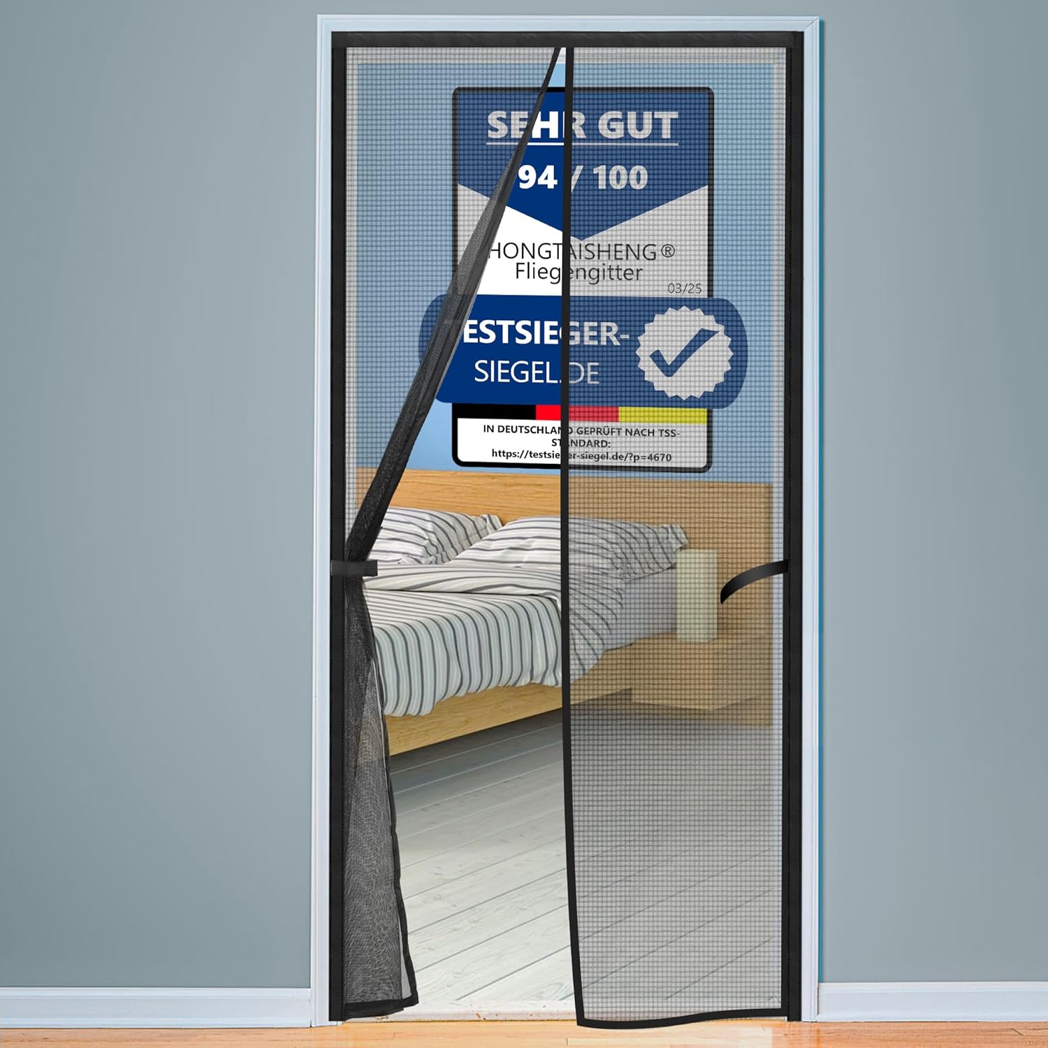 HONGTAISHENG Mosquitera Puerta...