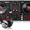 Numark Mixtrack Platinum FX + HF125 – Controlador DJ de 4 se...