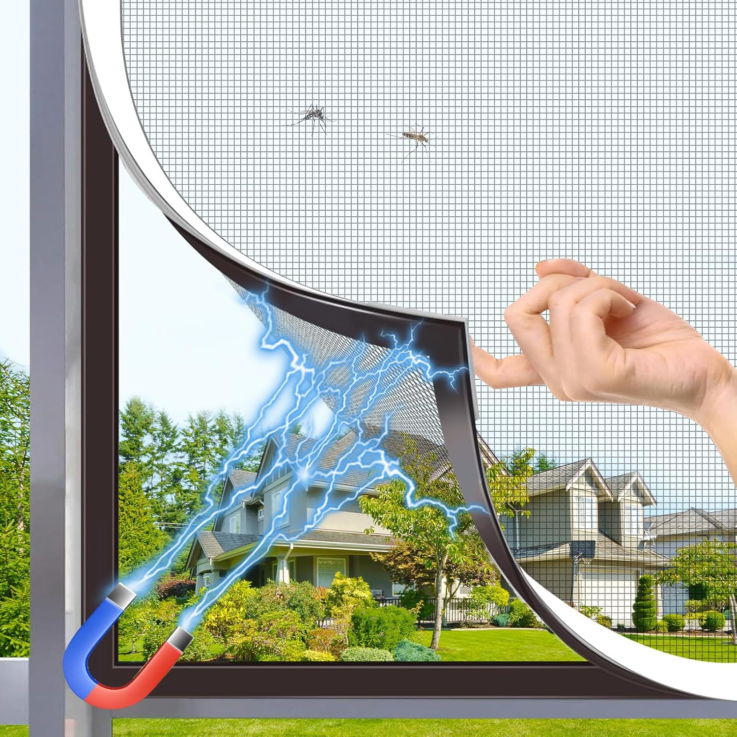 BITOYO Mosquitera Magnetica para...