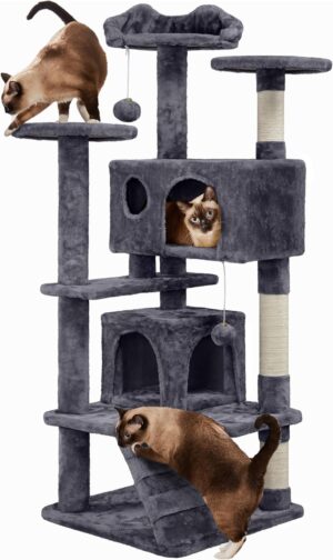 Yaheetech Árbol Rascador para Gatos con