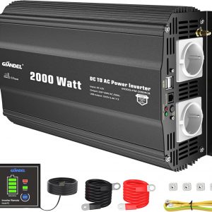 GIANDEL Inversor de Corriente 2000W...