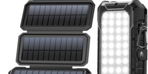 BLAVOR Solar Powerbank 20.000mAh...