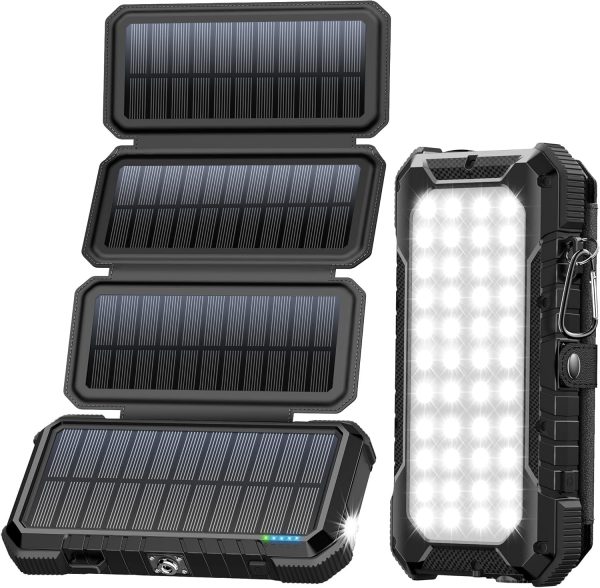 BLAVOR Solar Powerbank 20.000mAh...