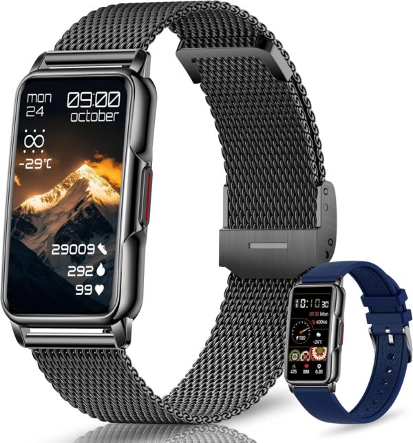 Reloj Inteligente Hombre Mujer 126+Deportes Smartwatch HD d...