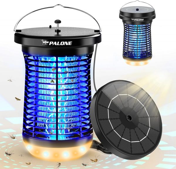 PALONE Lampara Antimosquitos Solar...