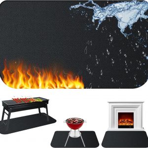 120 * 70cm Alfombra Ignifuga Semiredond...