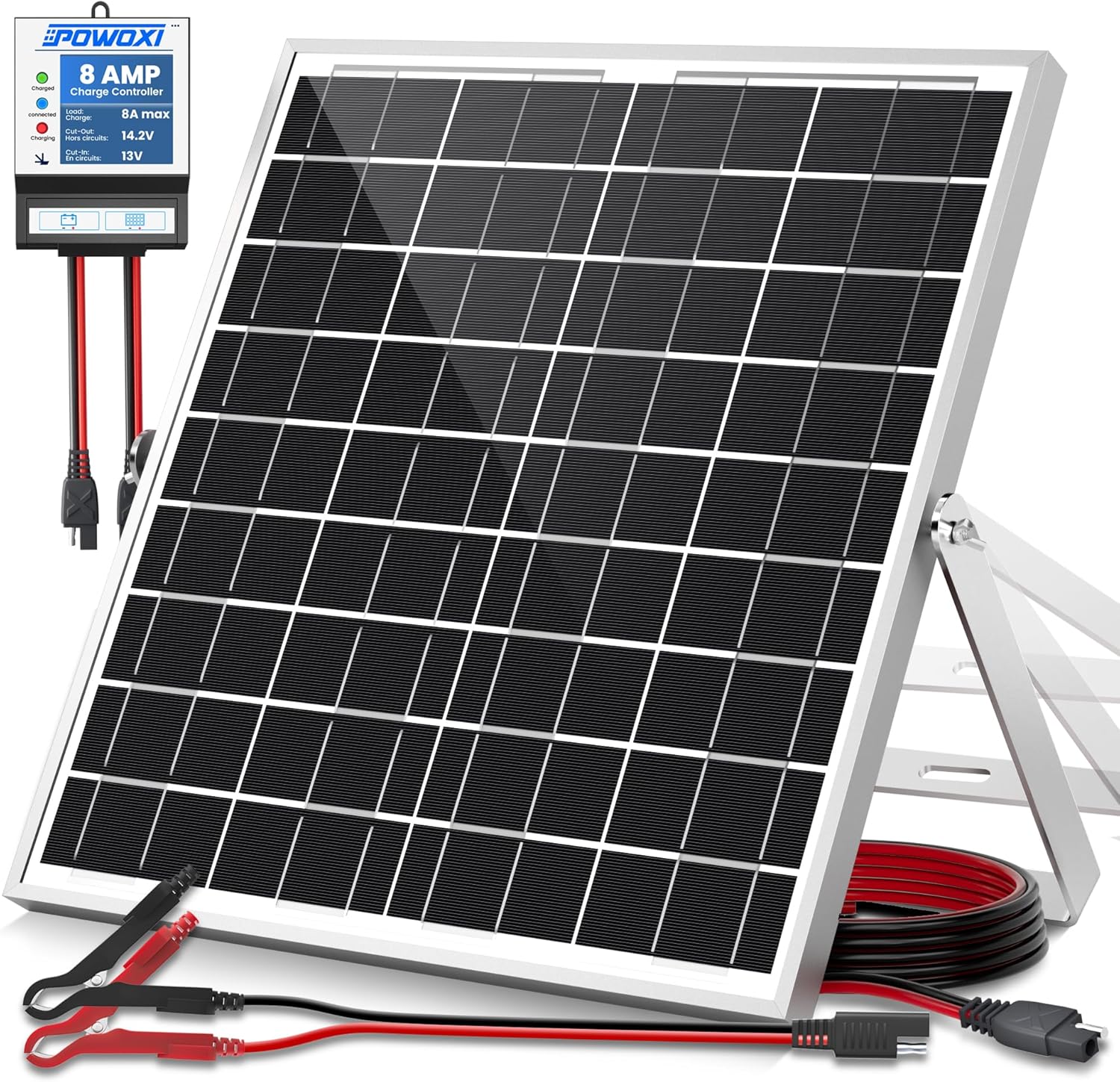 Panel solar POWOXI, Módulo solar de 20...