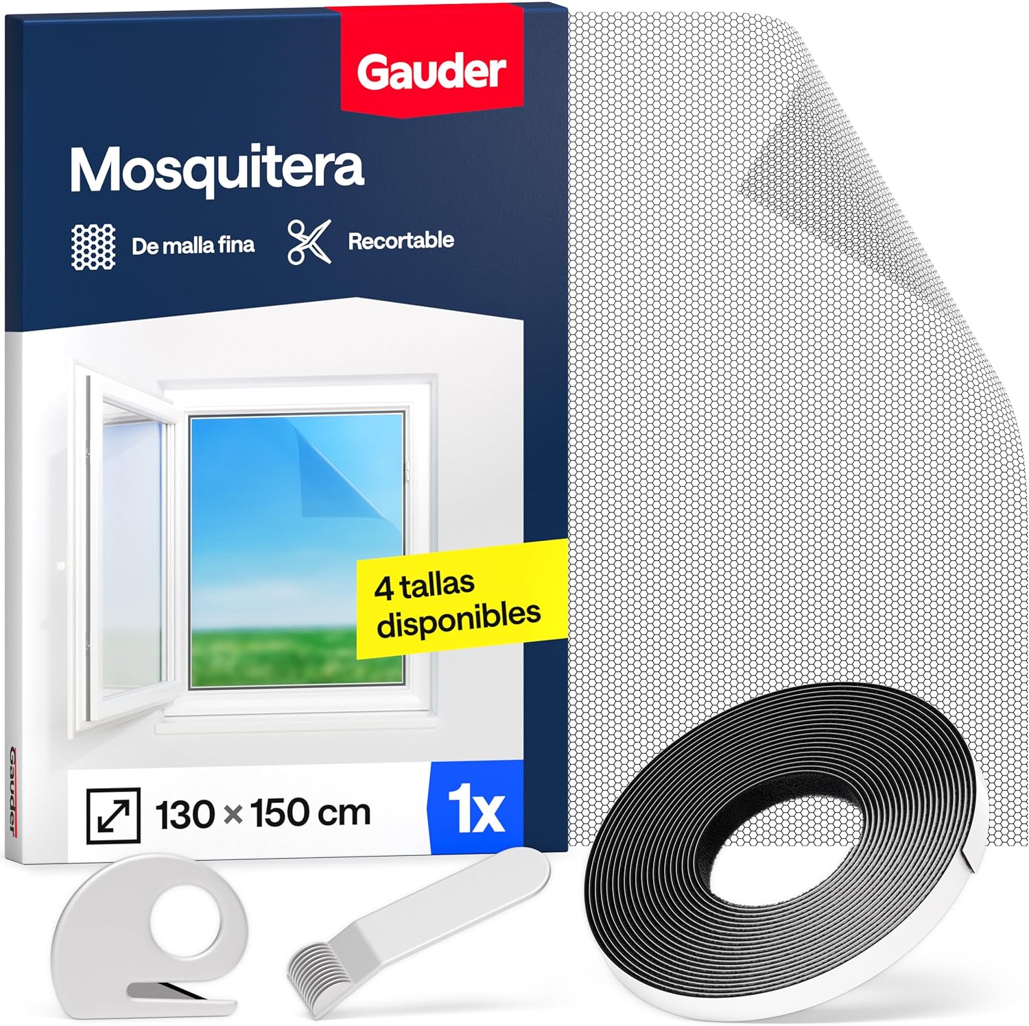 GAUDER Mosquitera para Ventana (130 x...