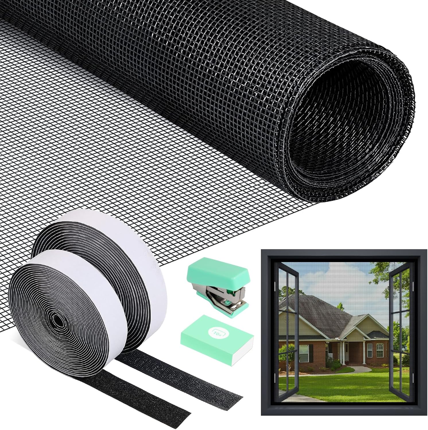 PITMT Mosquiteras para Ventanas,...