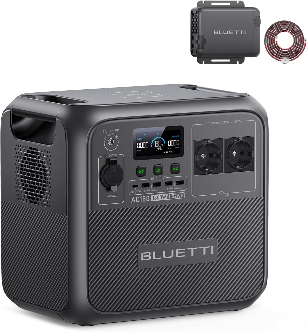 BLUETTI AC180 Generador Solar Portátil