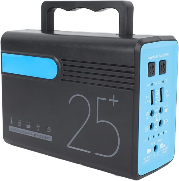 CHEOTIME Generador Solar Portátil De 12 V con Panel, Panel S...