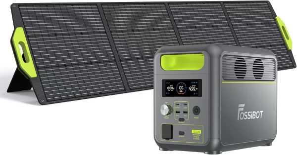 FOSSIBOT F1200 - Estación de energía portátil de 1200 W con ...