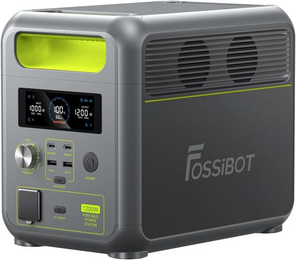 FOSSiBOT Estacion de energia portatil F1200,1024Wh LiFePO4,c...