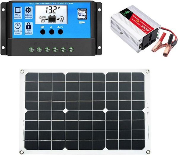 Generador Solar Portatil, Estación De Energía 300W, De Energ...