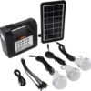 Generador Solar con Paneles Incluidos, Suministros para Hura...