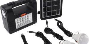Generador Solar con Paneles Incluidos, Suministros para Hura...