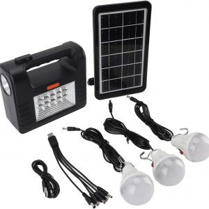 Generador Solar con Paneles Incluidos, Suministros para Hura...