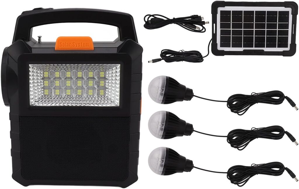 Generador solar portátil ligero de 6000 mAh - Planta eléctri...
