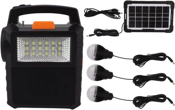 Generador solar portátil ligero de 6000 mAh - Planta eléctri...