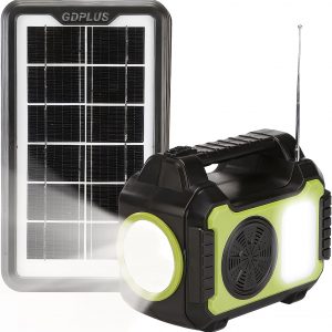 Generador solar portátil de 48 Wh