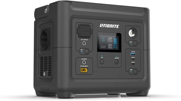 LITIONITE Apache Mini 300W / 288Wh Generador de energía eléc...