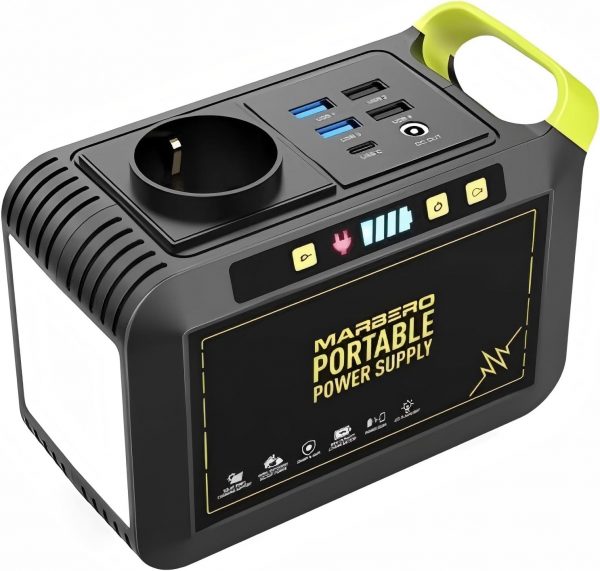 MARBERO Estación de energía portátil de 88 Wh, generador sol...