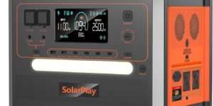 Estación de energía solar portátil