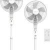 NewluxVentilador de Pie con Mando