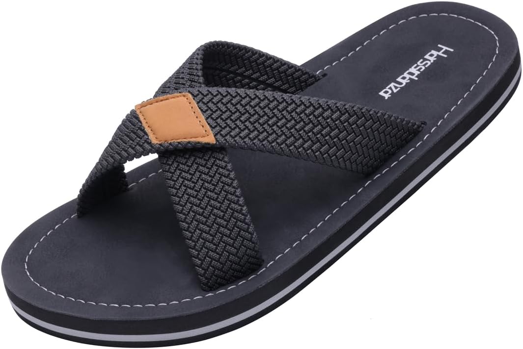 Harssidanzar Zapatillas cruzadas