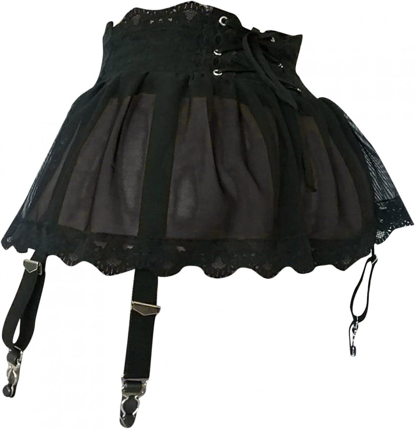 ROSVAJFY Mini Falda con Liguero