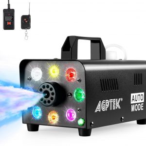 AGPtEK 500W Máquina de Humo con 8