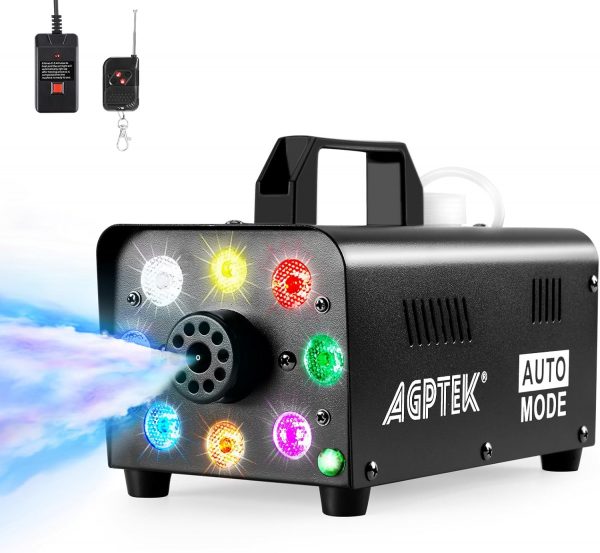 AGPtEK 500W Máquina de Humo con 8