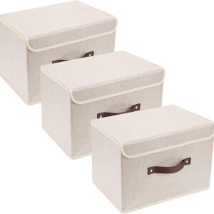 TYEERS Storage Boxes with Lids, Fab