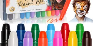 VILLTAKE pintura cara niños