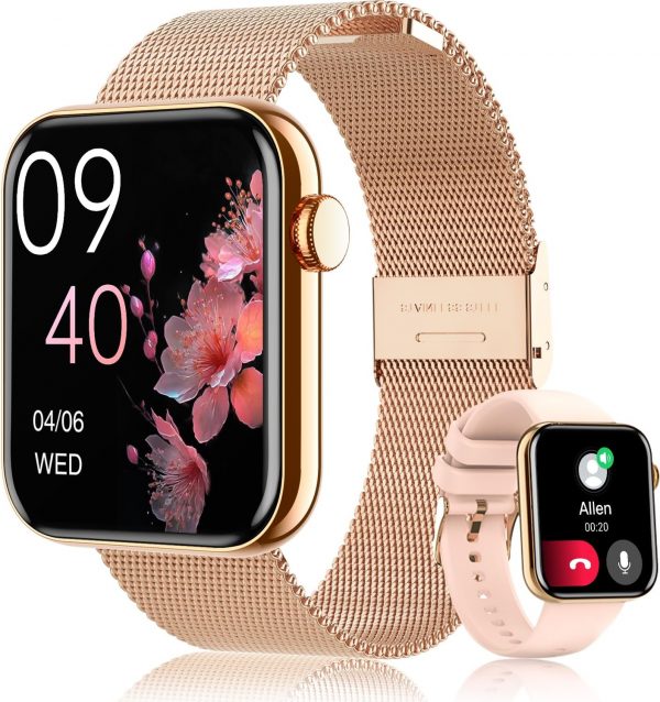 HXQHSTBG Women's Smart Watch with B...