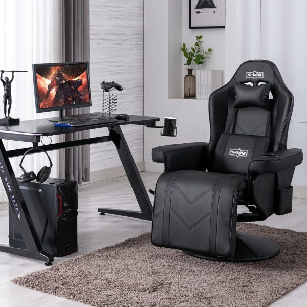 S*MAX Gaming Chair with Footrest Vi