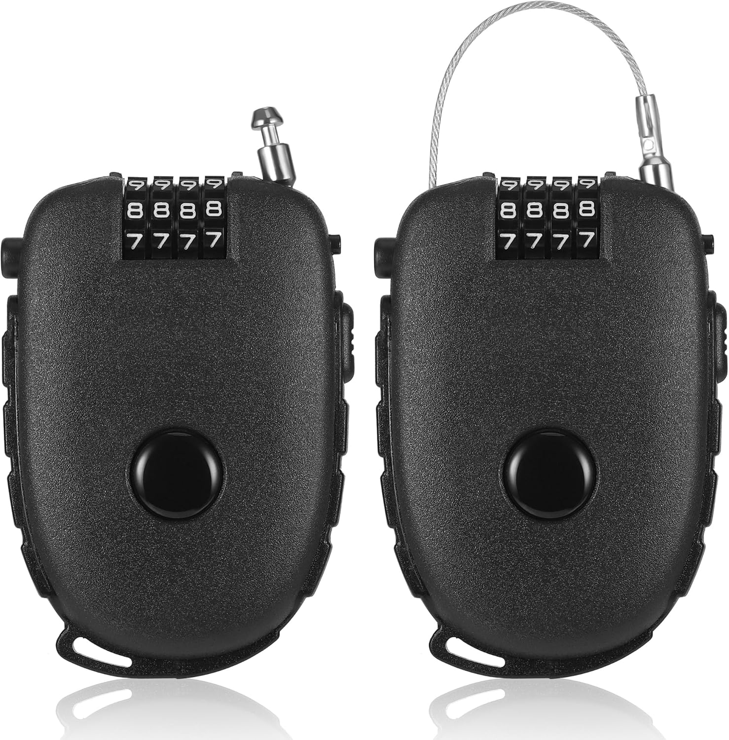 Fentar 2Pcs Candado Cable, Fentar 2Pcs Candado Cable