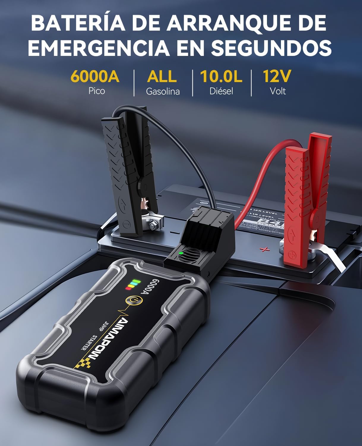 Arrancador Baterias Coche
