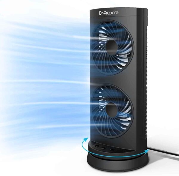 DRPREPARE Ventilador de Mesa