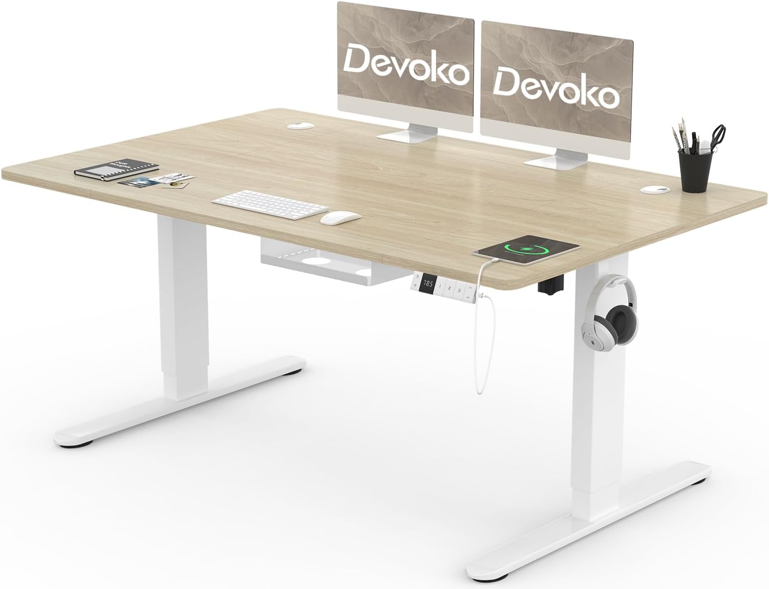 Devoko 140x80cm Escritorio Elevable