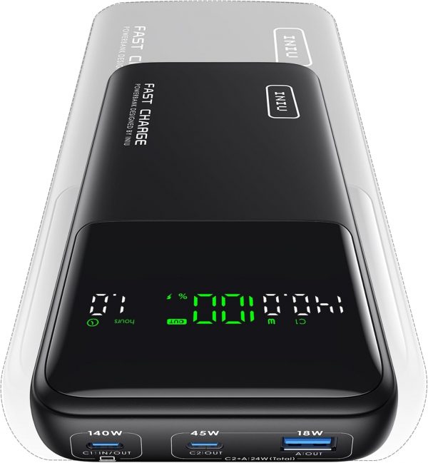 INIU Batería Externa 25000 mA
