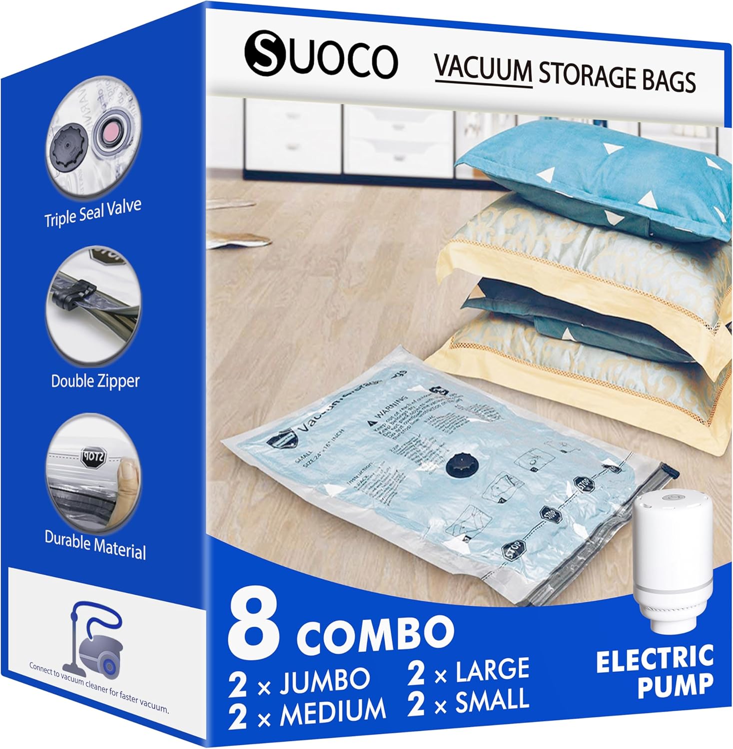 SUOCO Bolsas al Vacío Ropa Juego