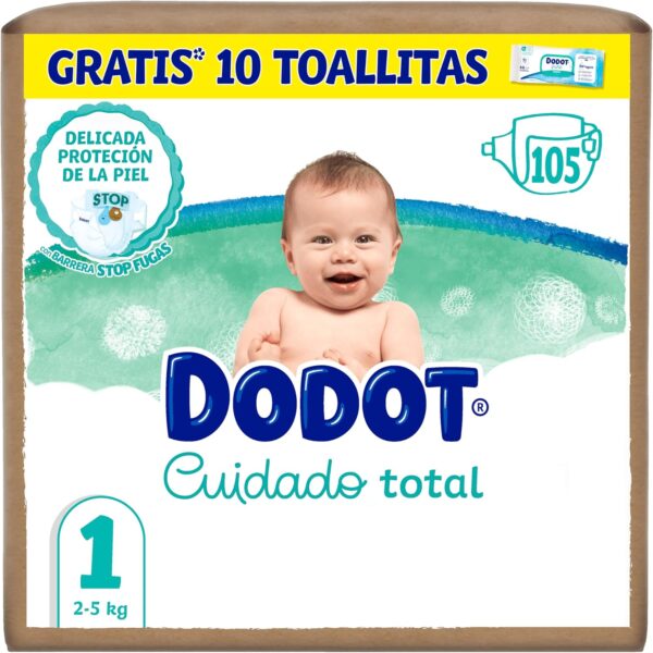 Dodot Pañales Bebé Cuidado Total