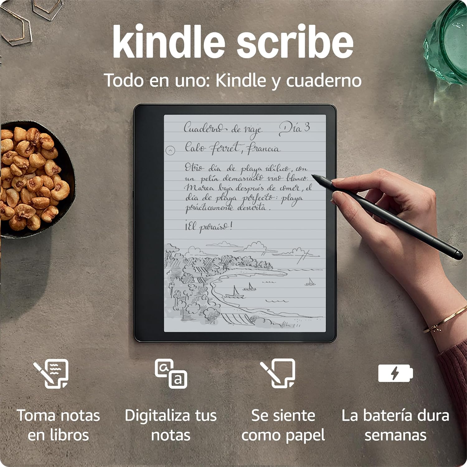 Kindle Scribe 2022 el primer