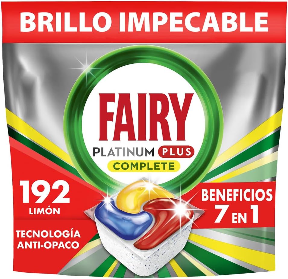 Fairy Platinum Plus Limón Cápsulas
