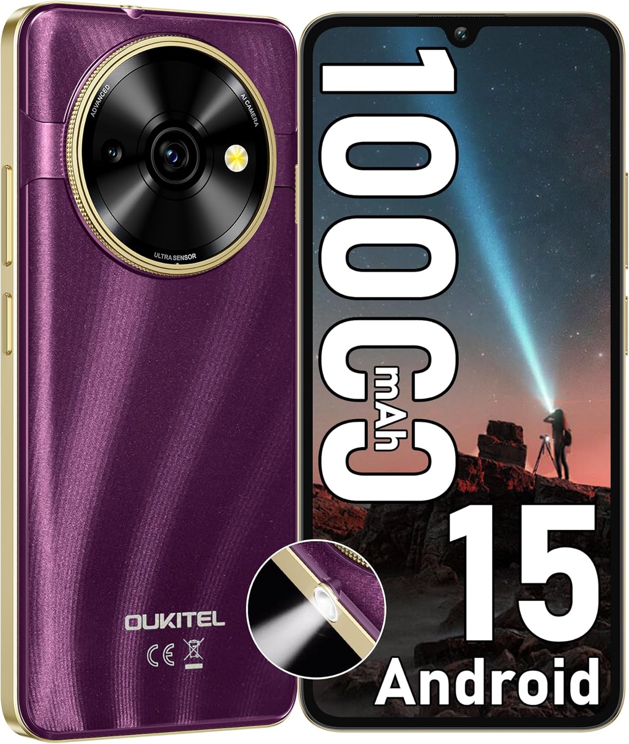 OUKITEL C59 Teléfono Móvil Android