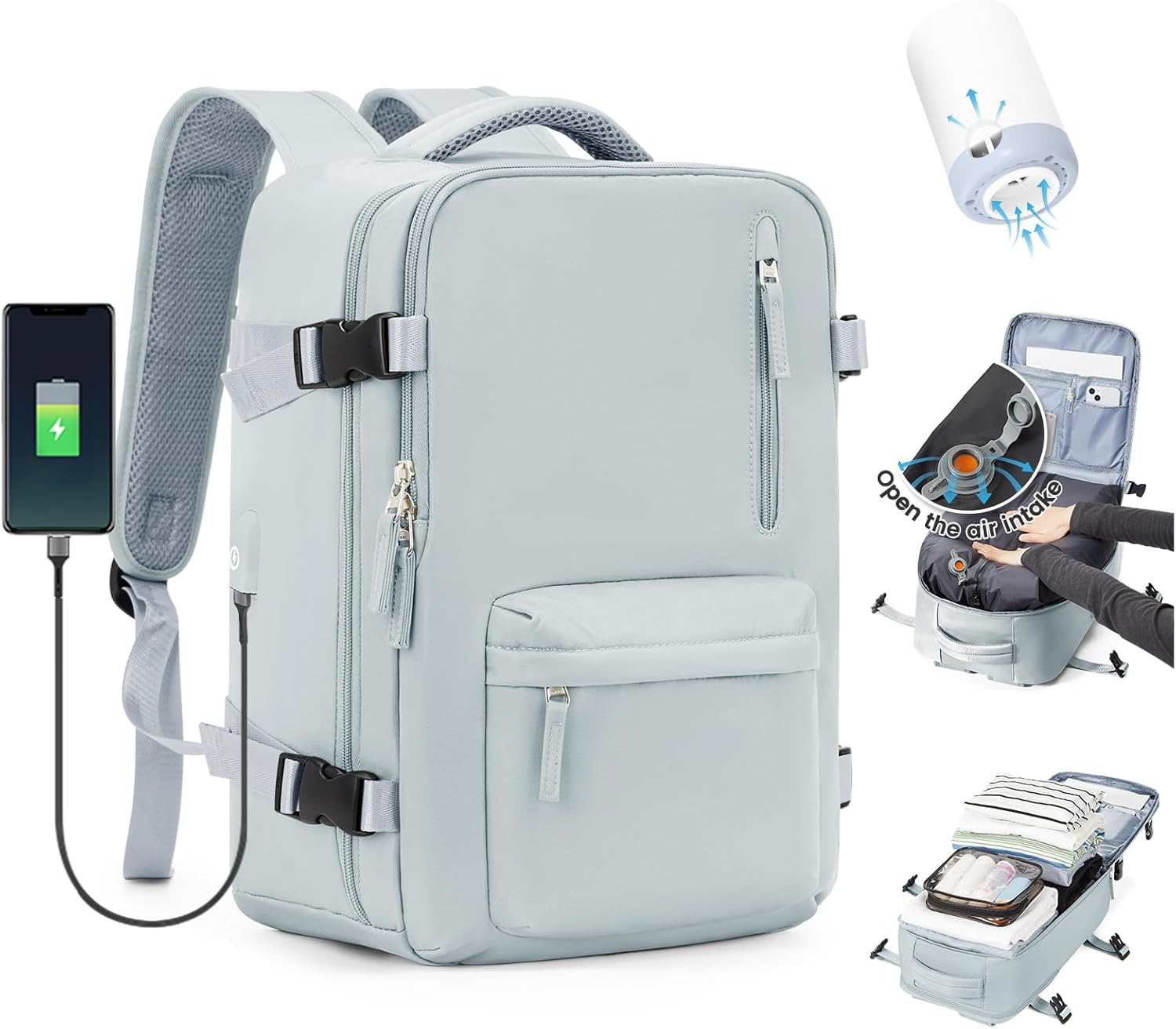 SZLX Mochila Viaje Cabina Avion SZLX Mochila Viaje Cabina Avion