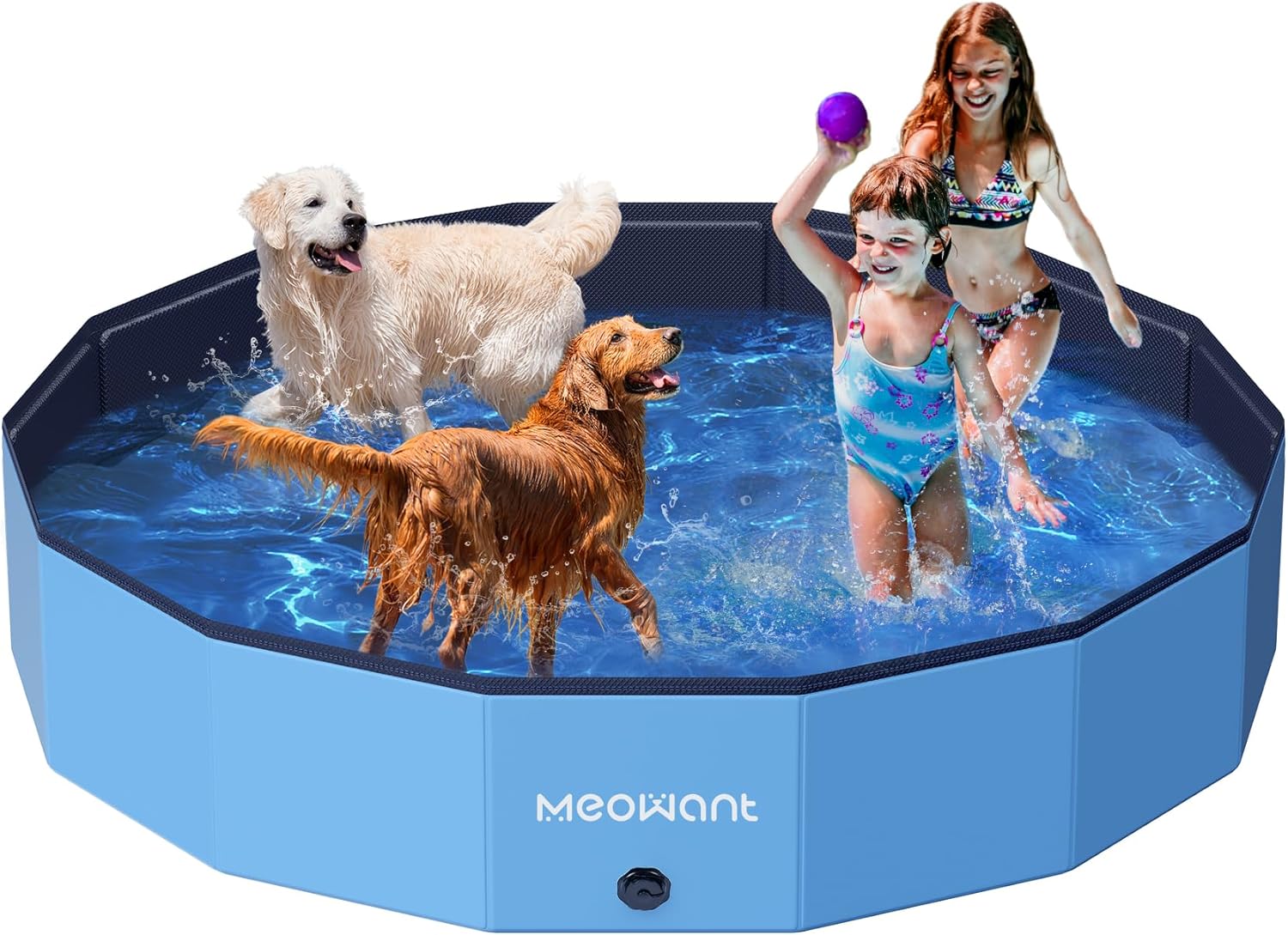 Meowant Piscina Plegable