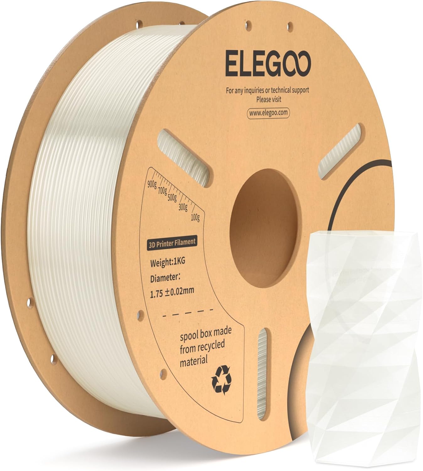 ELEGOO Filamento PLA+ 175 1KG